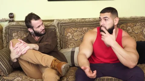 ManUpFilms: Damien Stone as well as gay Johnny cumshot