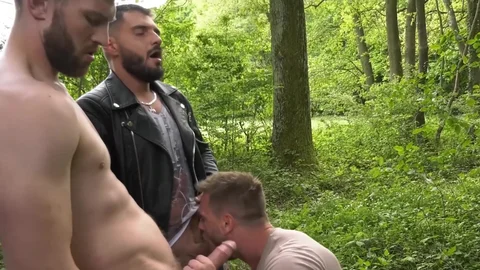 SayUncle Labs: Patrick Blue giving head for Hans Berlin