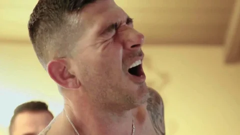 FalconStudios: Hairy bodybuilder lusts deepthroat