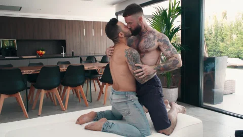 Men: Hairy, Inked, and Hard as Rock: The Bearded Duo