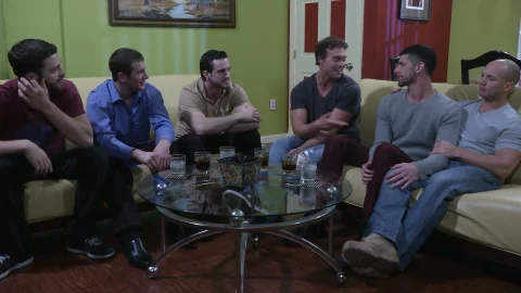 Men: Exploring Dark Corners in a Party