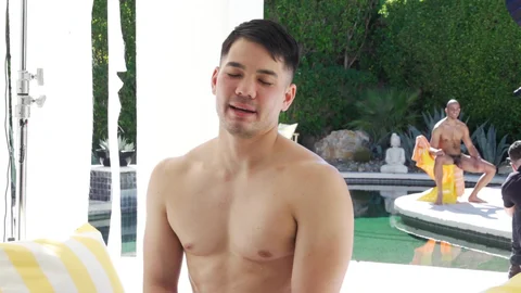 Falcon Studios: Asian Colton Reece feels in need of sex